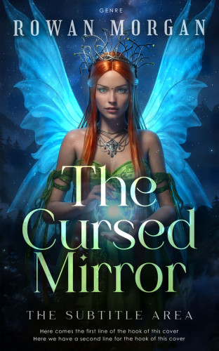 3D mockup of Mirage #34230 - Premade Fantasy Book Cover