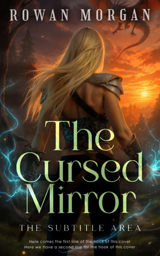 3D mockup of Zeus #34236 - Premade Fantasy Book Cover