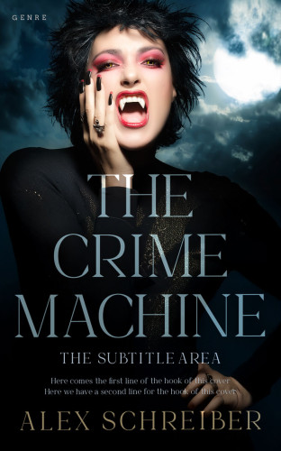 3D mockup of Bison Hide #34297 - Premade Horror Book Cover