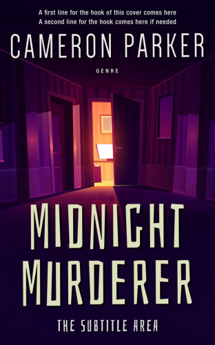 3D mockup of Black Rock #34357 - Premade Mystery & Thriller & Suspense Book Cover