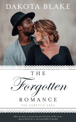 3D mockup of Cloudy #34611 - Premade Romance Book Cover