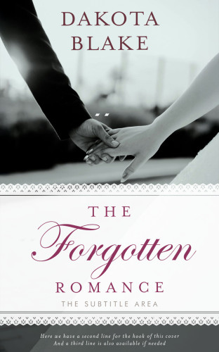 3D mockup of Cape Cod #34616 - Premade Romance Book Cover