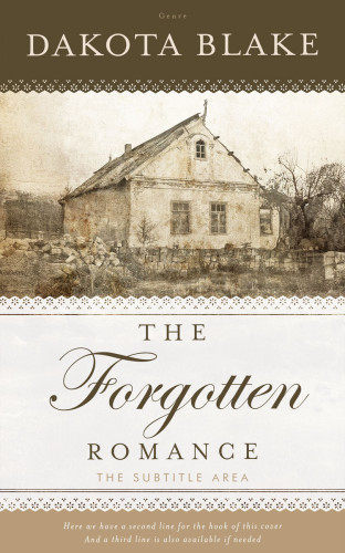 3D mockup of Millbrook #34619 - Premade Romance Book Cover