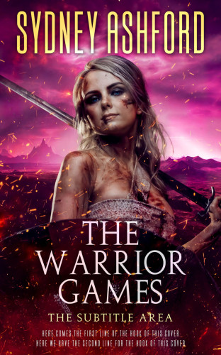 3D mockup of Aubergine #34875 - Premade Fantasy Book Cover