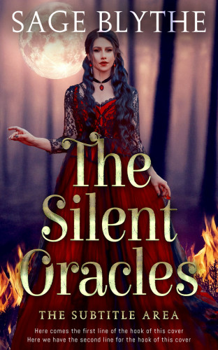 3D mockup of Tamarind #34900 - Premade Fantasy Book Cover