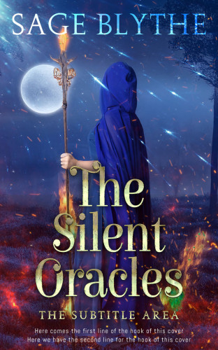 3D mockup of Rhino #34904 - Premade Fantasy Book Cover