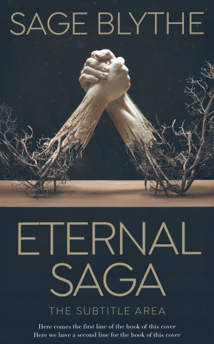 3D mockup of Ebony Clay #34930 - Premade Fantasy Book Cover