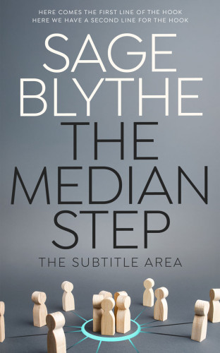 3D mockup of Oslo Gray #34970 - Premade Abstract Book Cover