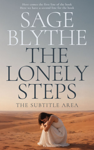 3D mockup of Cloudy #34977 - Premade Literary Fiction Book Cover