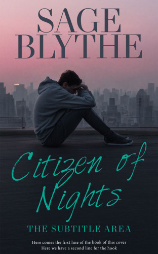 3D mockup of Quicksand #34985 - Premade Teen & Young Adult Book Cover