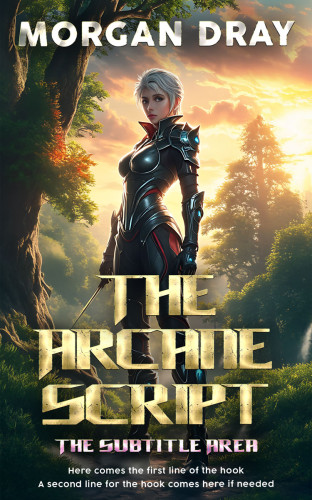 3D mockup of Putty #35171 - Premade Fantasy Book Cover