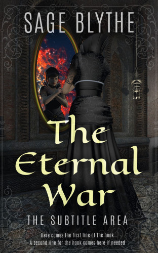 3D mockup of Tuatara #35296 - Premade Fantasy Book Cover