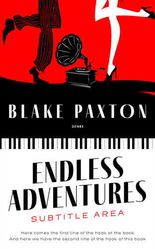 3D mockup of Red #50007 - Premade Historical Book Cover