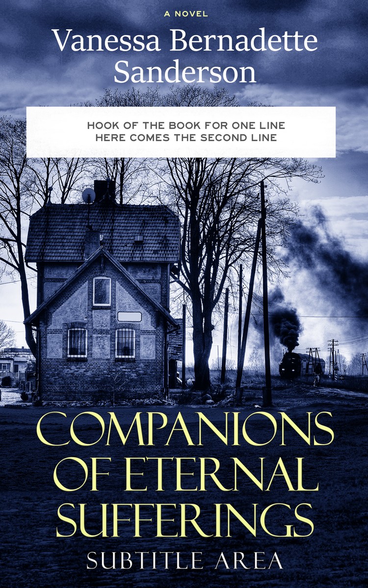 2D view of Premade Romance Book Cover - Sisal