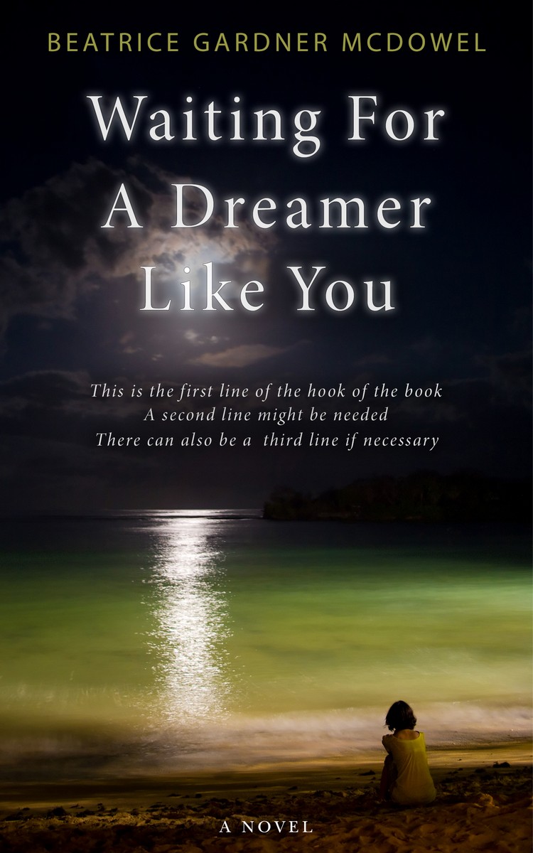 2D view of Premade Romance Book Cover - Cod Gray