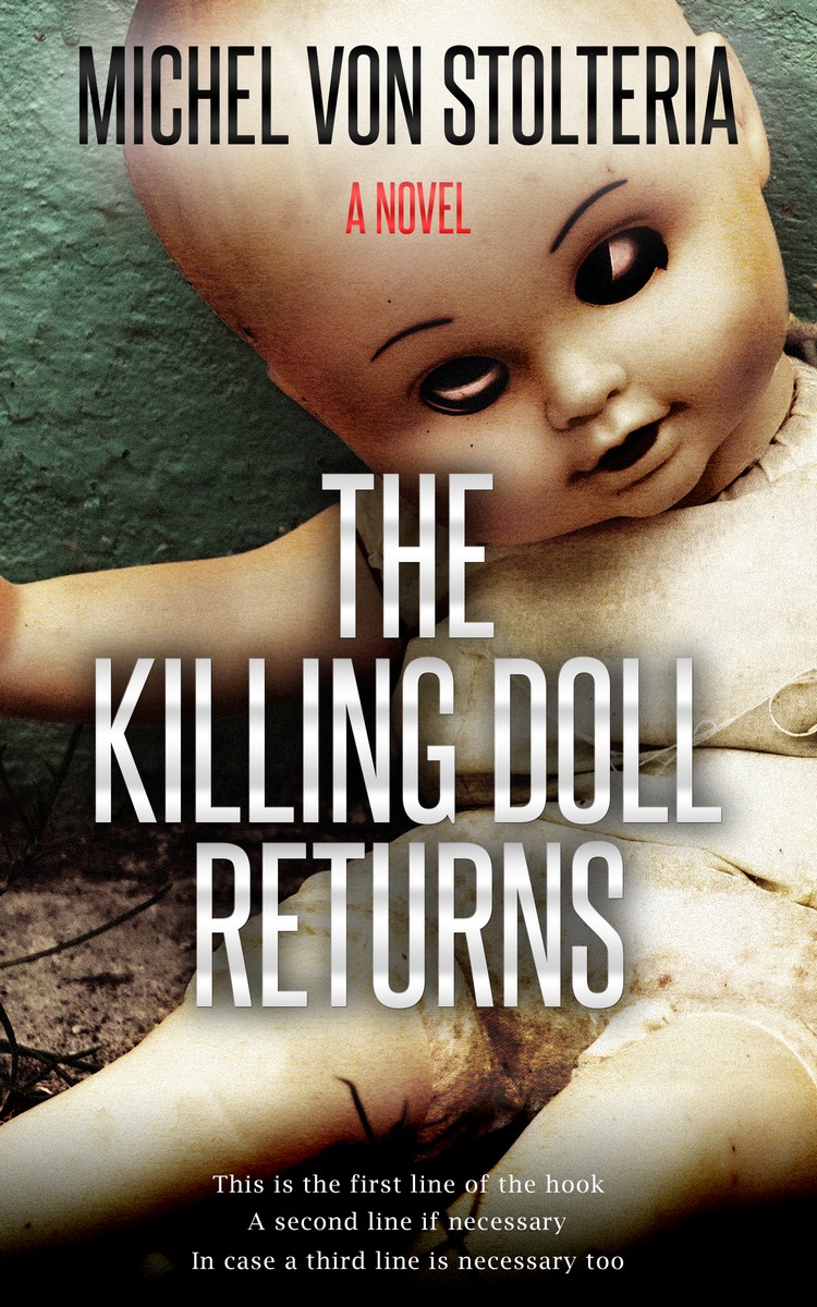 2D view of Premade Mystery & Thriller & Suspense Book Cover - Coral Reef