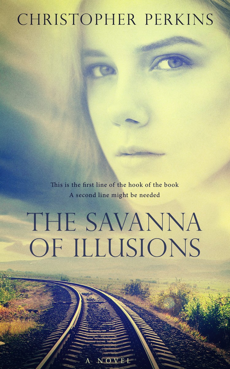 2D view of Premade Romance Book Cover - Tallow