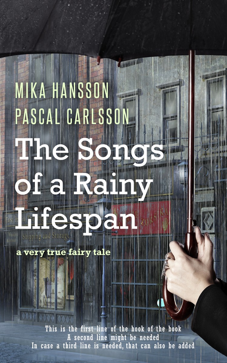 2D view of Premade Literary Fiction Book Cover - Mako