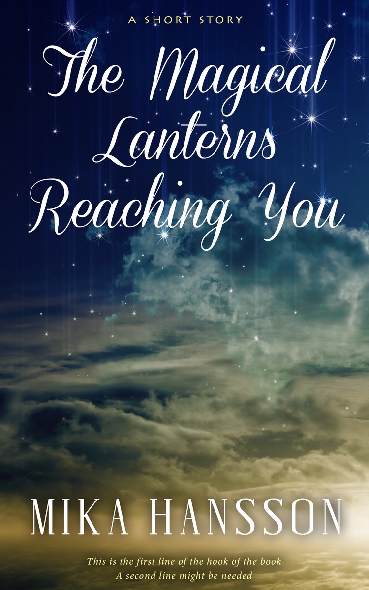 2D view of Premade Fantasy Book Cover - Cloud Burst