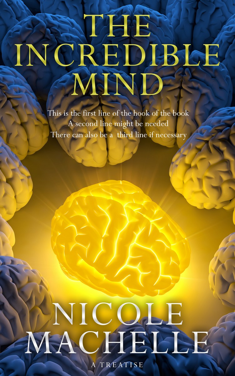 2D view of Premade Science & Nature Book Cover - Tuna