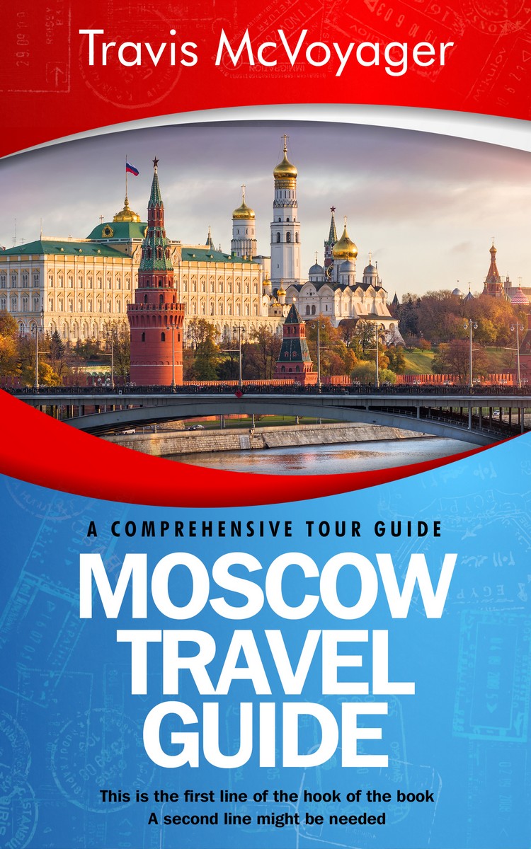 2D view of Premade Travel Book Cover - Steel Blue