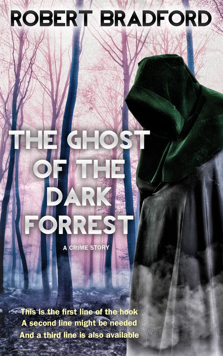 2D view of Premade Horror Book Cover - Charade