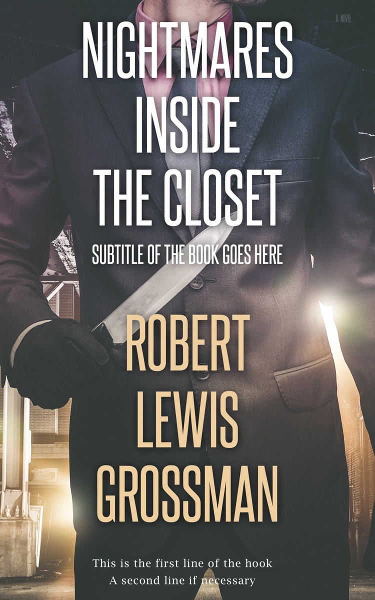 2D view of Premade Mystery & Thriller & Suspense Book Cover - Cape Cod