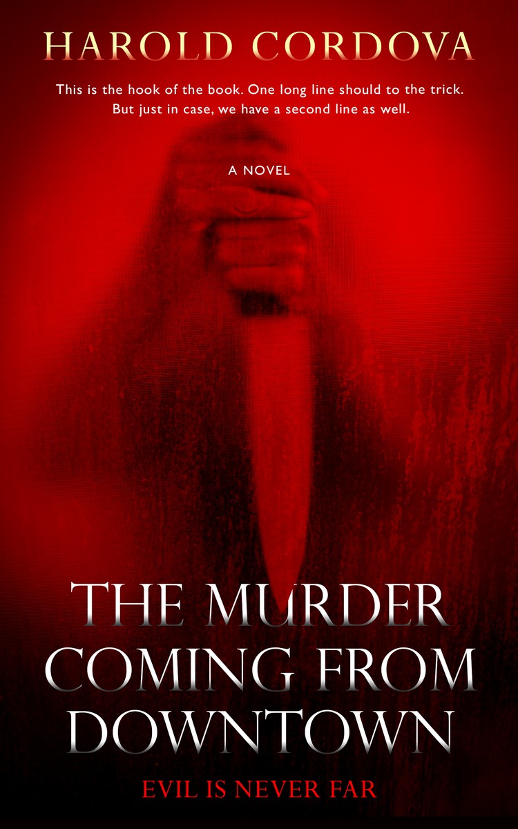 2D view of Premade Mystery & Thriller & Suspense Book Cover - Rustic Red