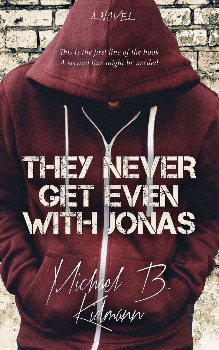 2D view of Premade Mystery & Thriller & Suspense Book Cover - Jon