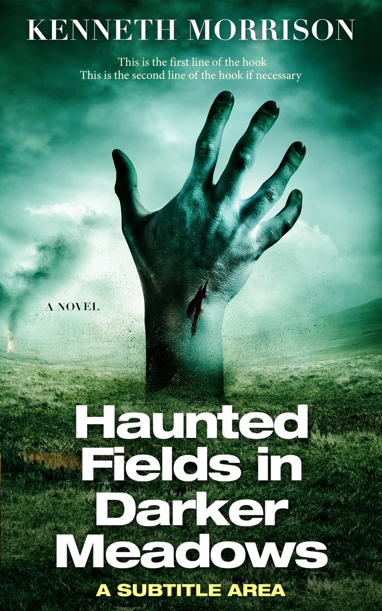 2D view of Premade Horror Book Cover - Edgewater