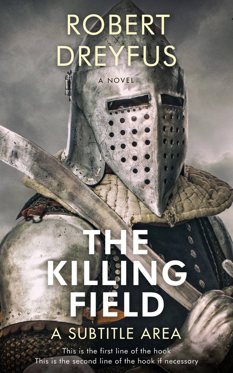 2D view of Premade Historical Book Cover - Fuscous Gray