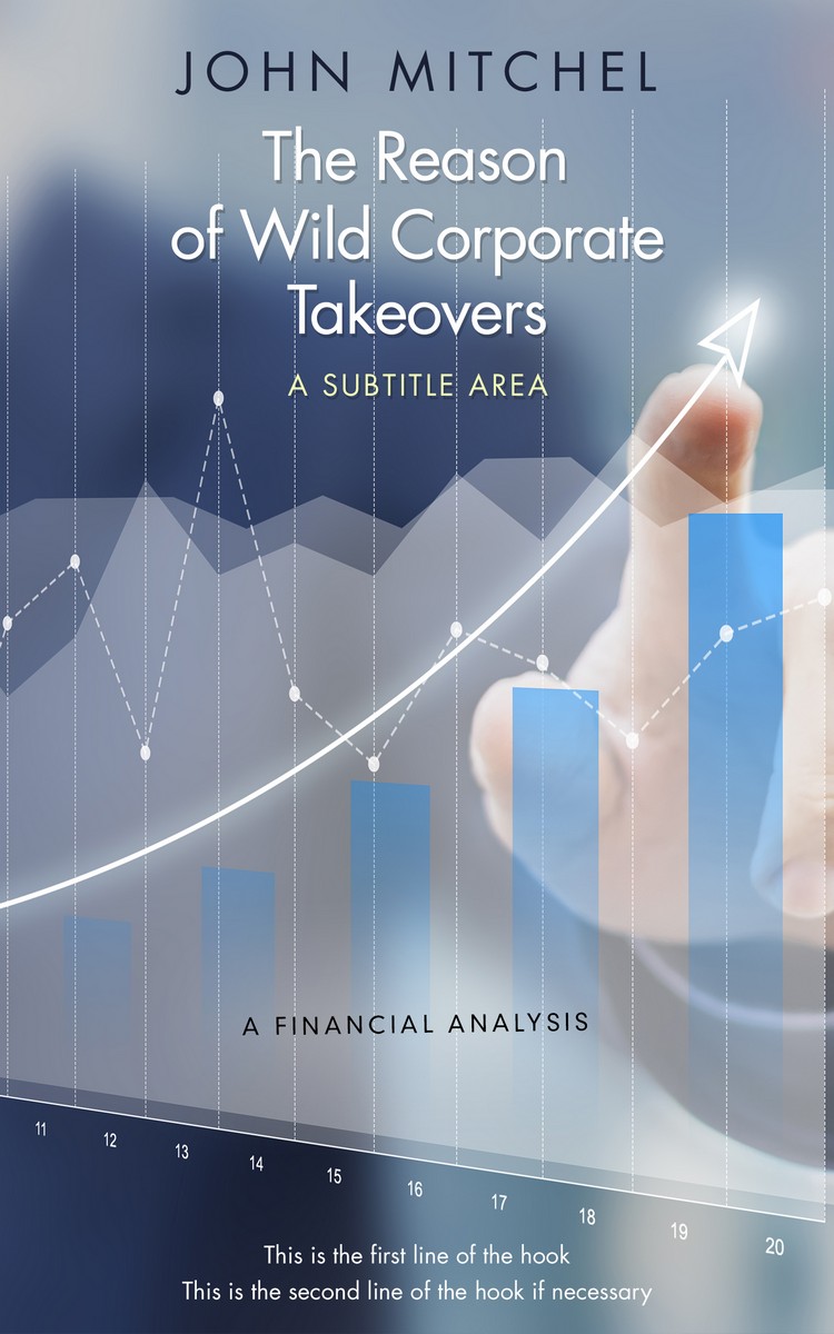 2D view of Premade Business Book Cover - Bali Hai