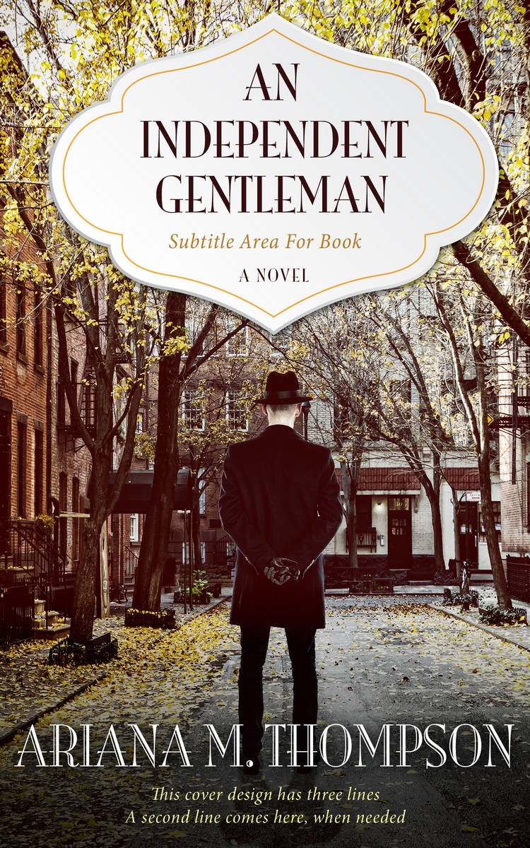 2D view of Premade Historical Book Cover - White Rock