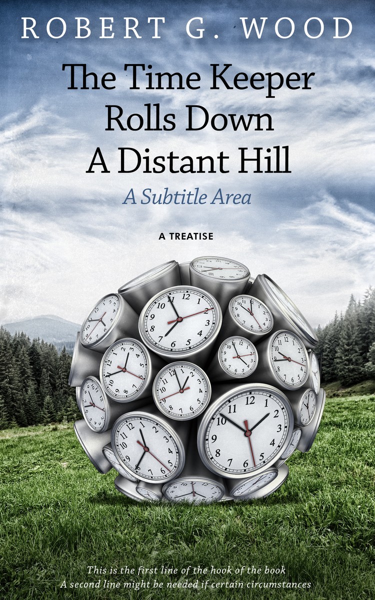 2D view of Premade Abstract Book Cover - Iron