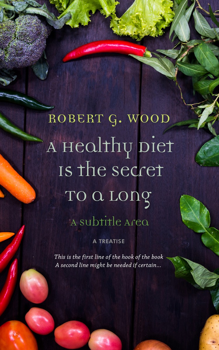 2D view of Premade Health & Dieting & Fitness Book Cover - Bastille