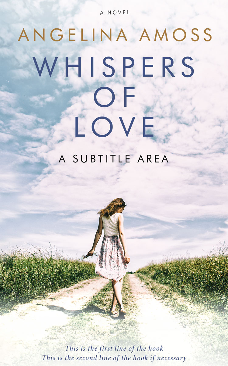 2D view of Premade Romance Book Cover - Bon Jour