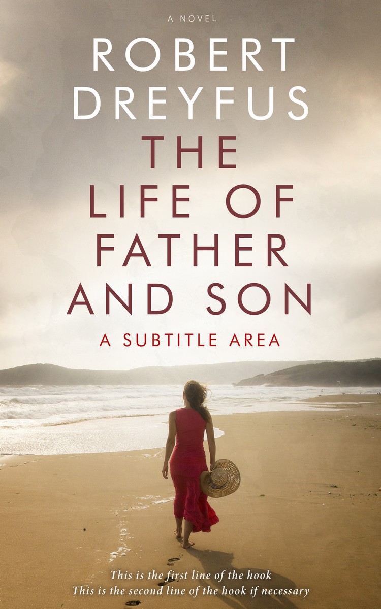 2D view of Premade Romance Book Cover - Sisal