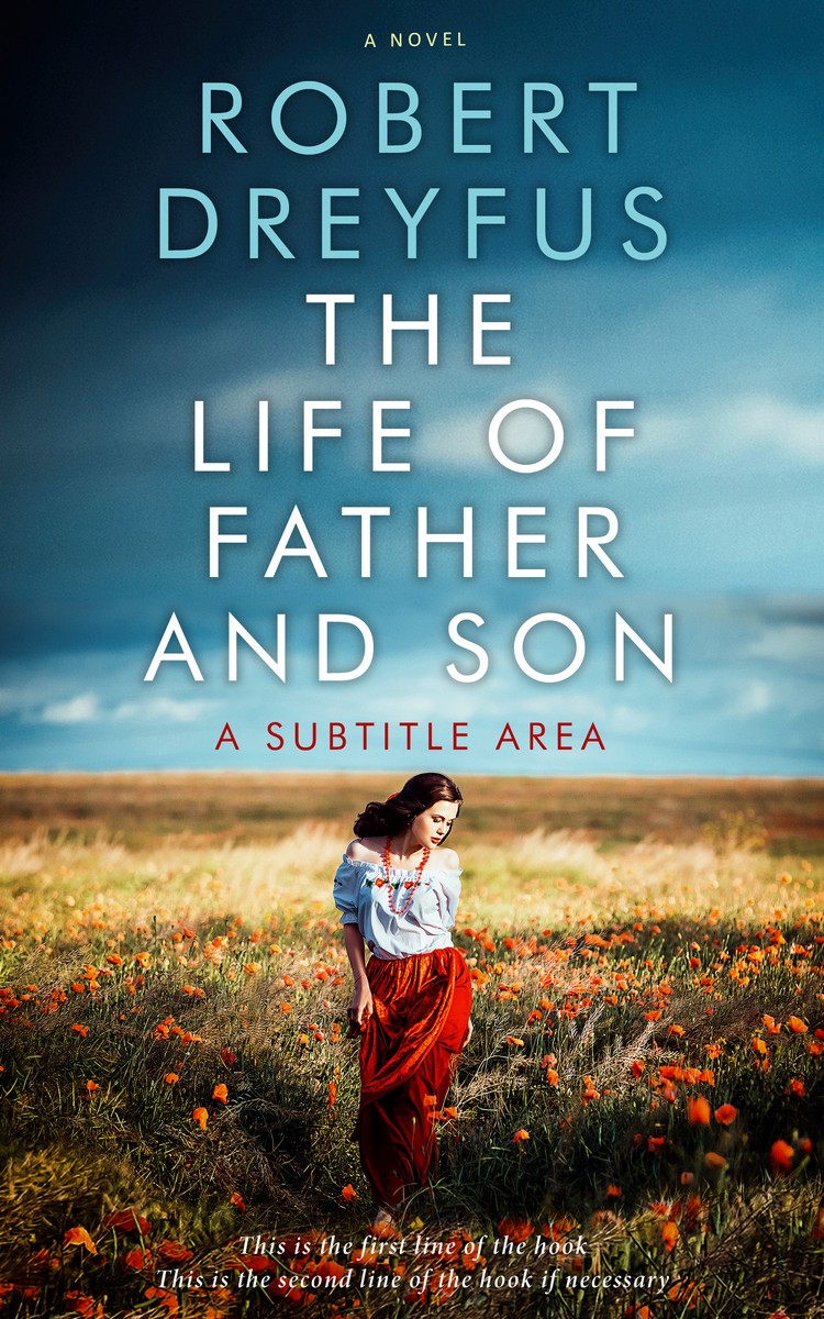 2D view of Premade Romance Book Cover - Te Papa Green