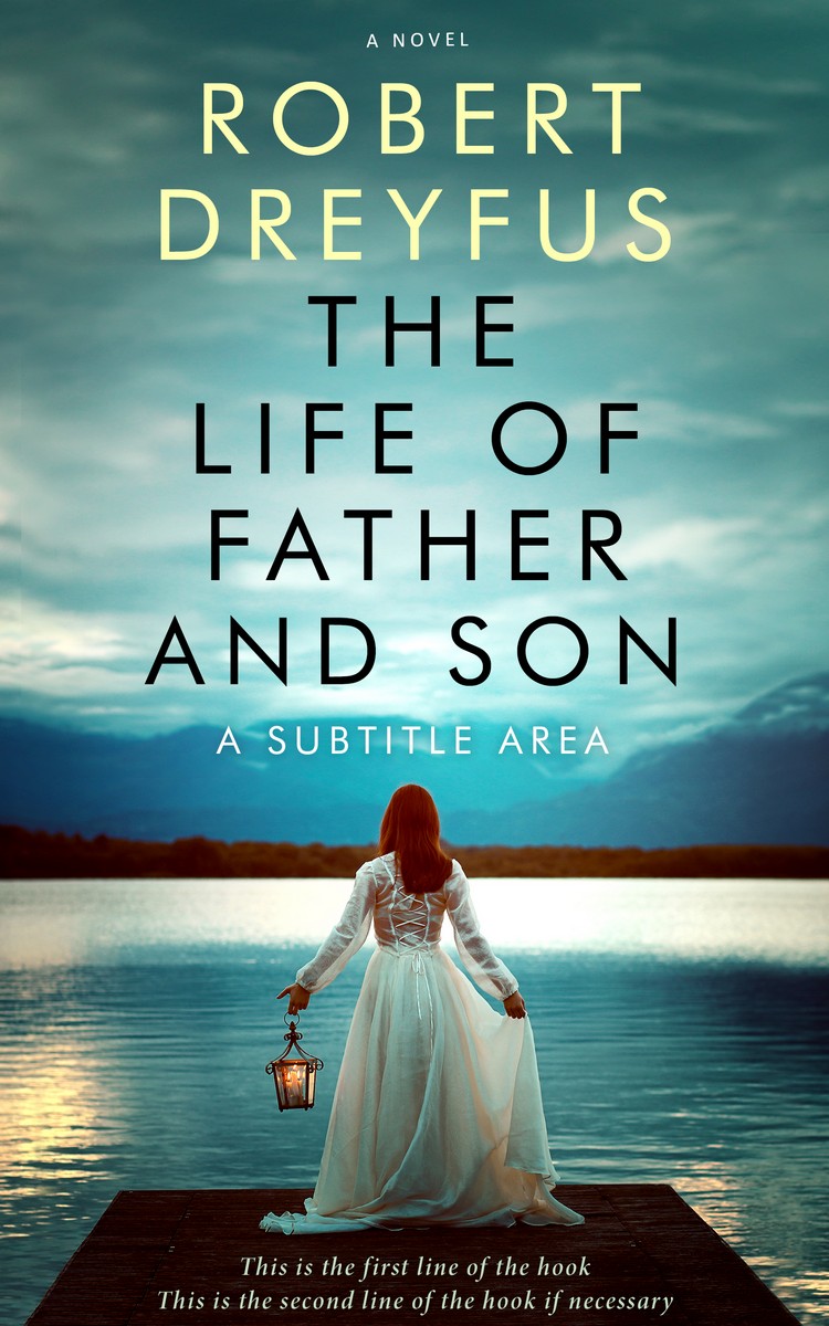 2D view of Premade Romance Book Cover - Cutty Sark