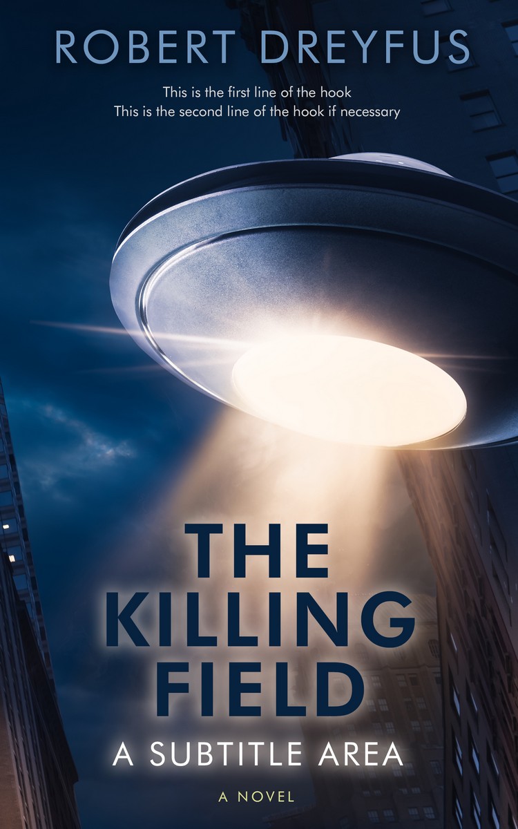 2D view of Premade Science Fiction Book Cover - Cloud Burst