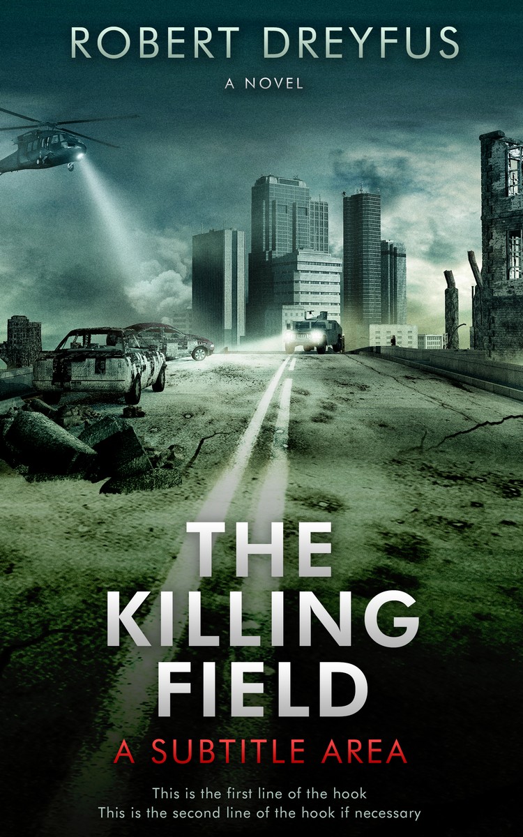 2D view of Premade Apocalyptica Book Cover - Celtic