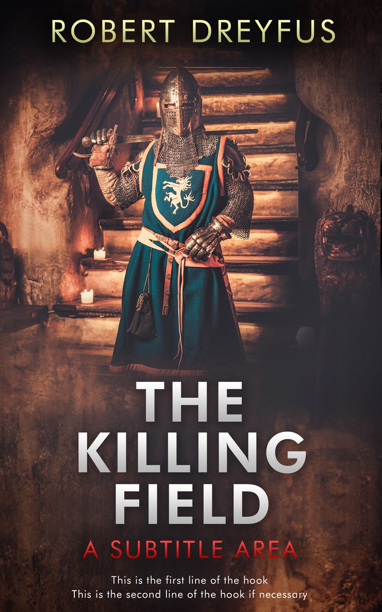 2D view of Premade Historical Book Cover - Thunder