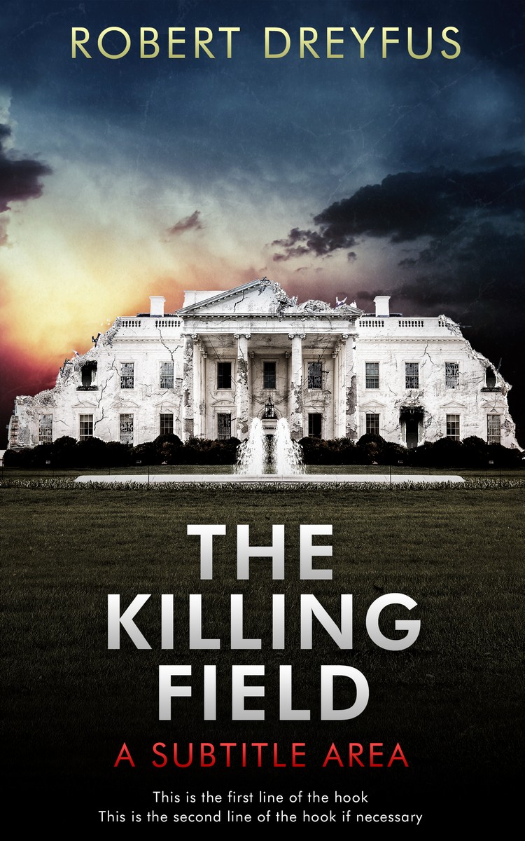 2D view of Premade Apocalyptica Book Cover - Sisal