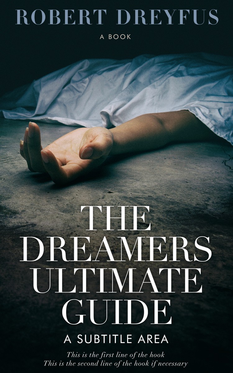 2D view of Premade Mystery & Thriller & Suspense Book Cover - Bunker