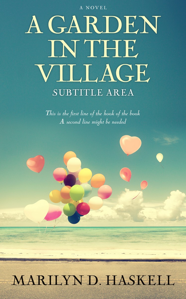 2D view of Premade Romance Book Cover - Smalt Blue