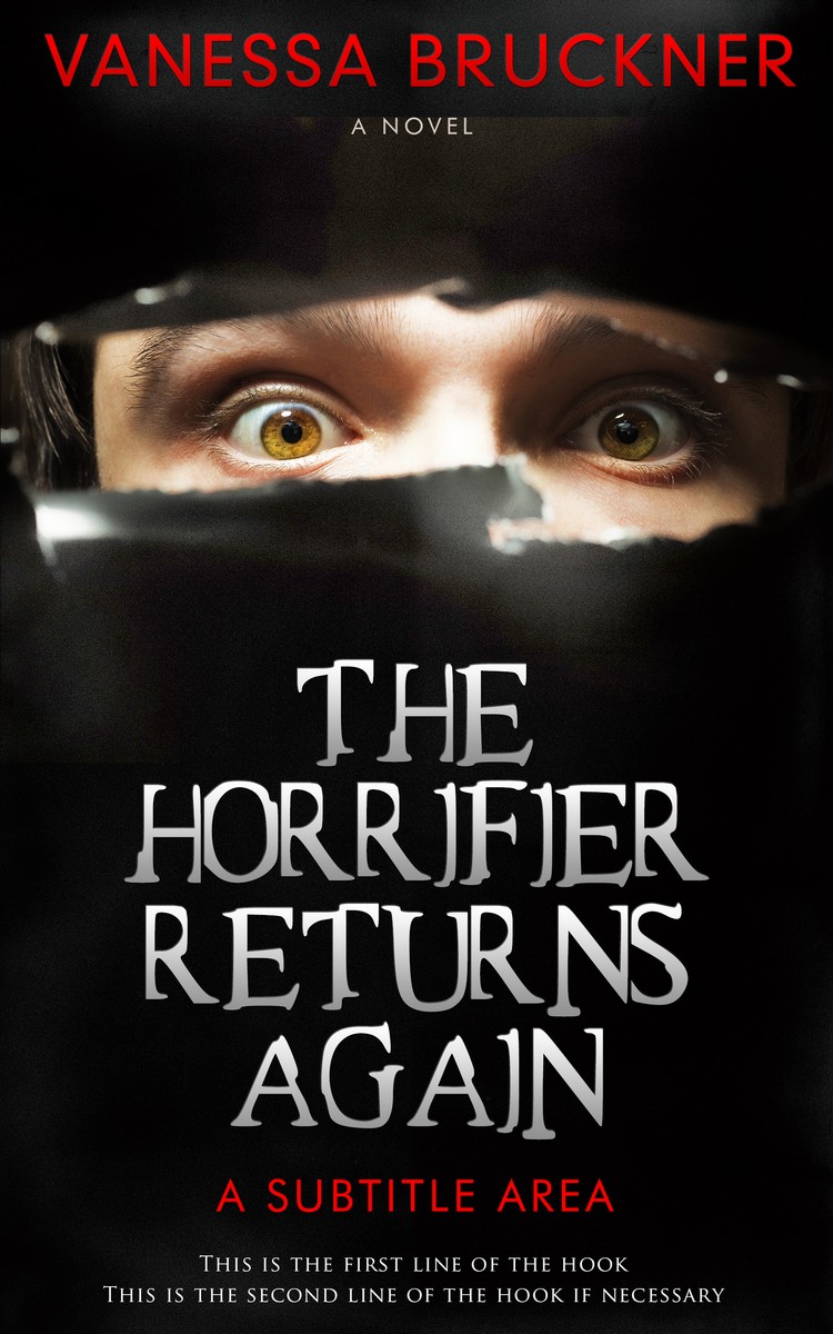 2D view of Premade Mystery & Thriller & Suspense Book Cover - Cod Gray