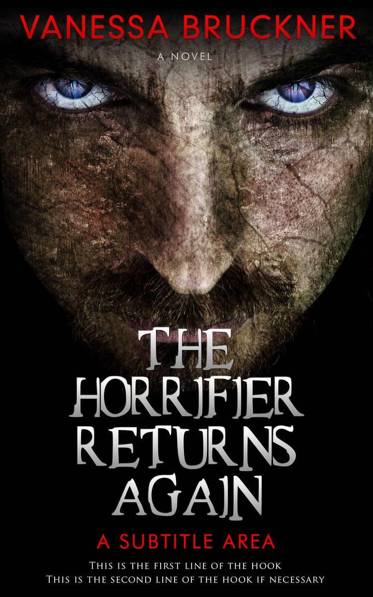 2D view of Premade Horror Book Cover - Quicksand