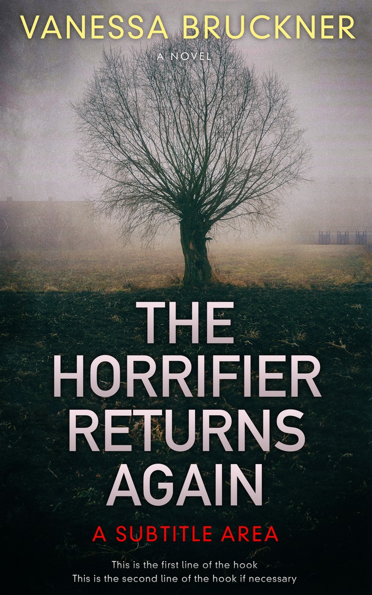 2D view of Silver Rust #274 - Premade Horror Book Cover