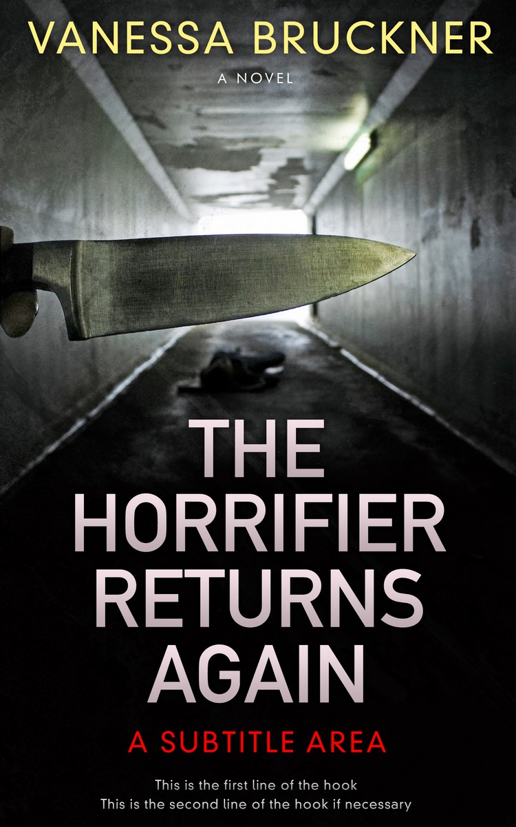 2D view of Premade Mystery & Thriller & Suspense Book Cover - Silver Rust