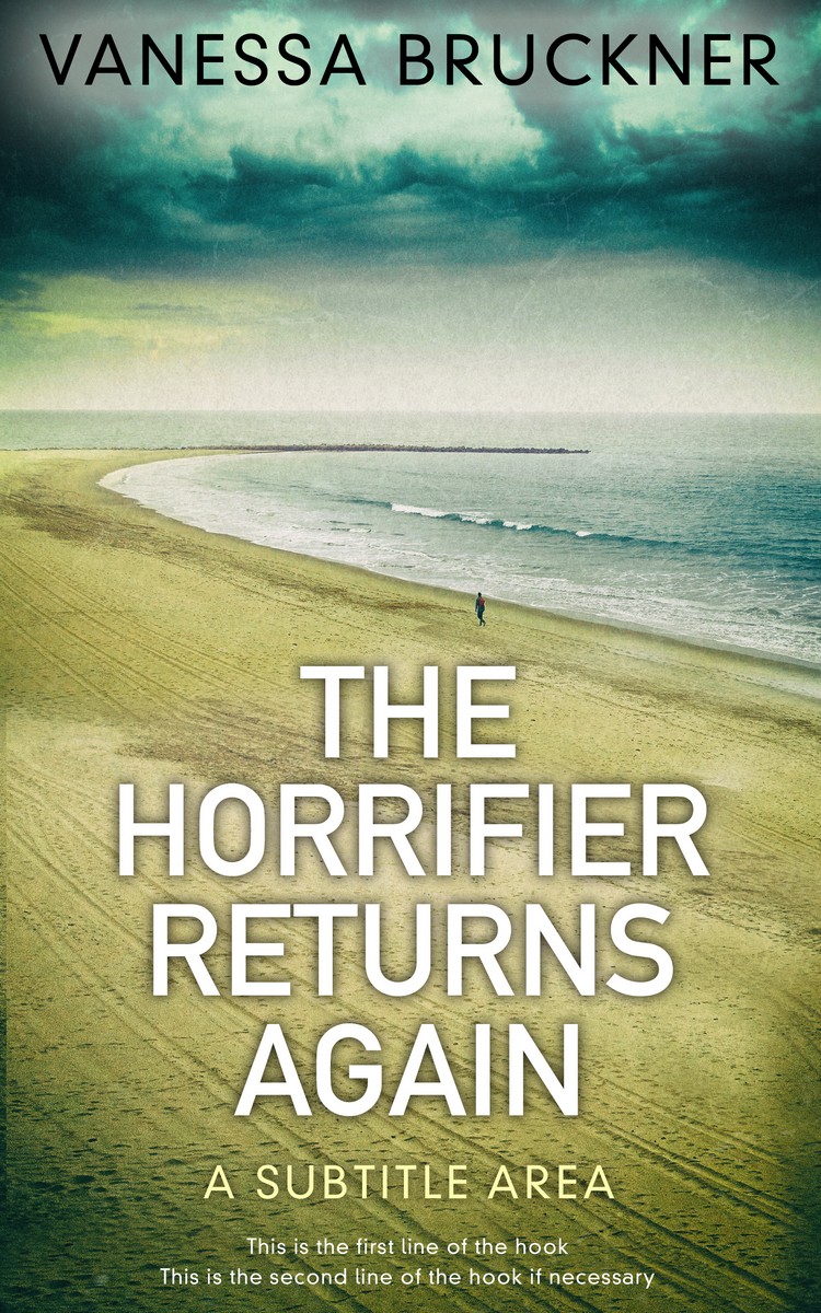 2D view of Premade Literary Fiction Book Cover - Hillary